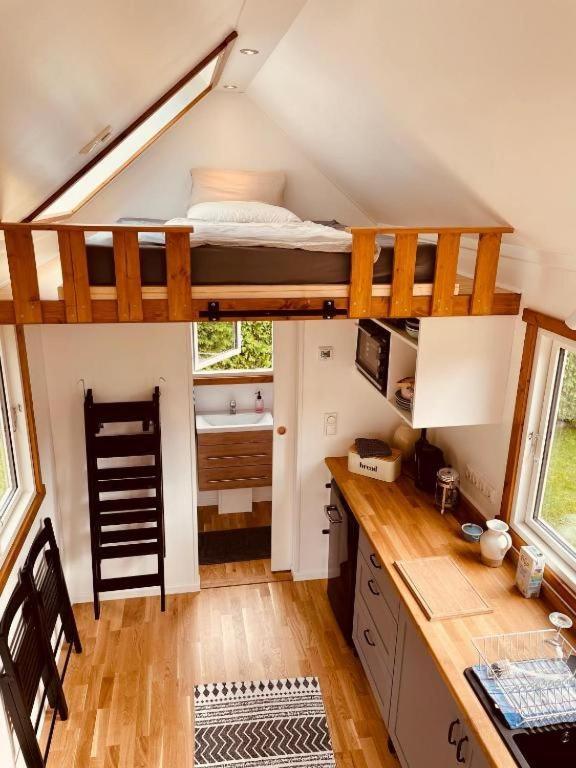 Tiny House Fleesensee Mit Eigenem Garten Und Nur Wenige Meter Vom Seeufer Göhren-Lebbin المظهر الخارجي الصورة