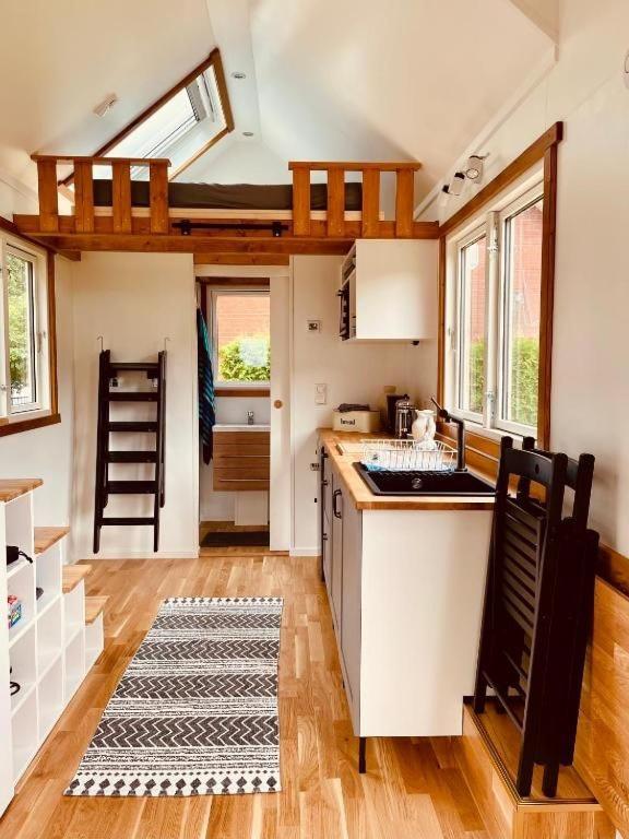 Tiny House Fleesensee Mit Eigenem Garten Und Nur Wenige Meter Vom Seeufer Göhren-Lebbin المظهر الخارجي الصورة