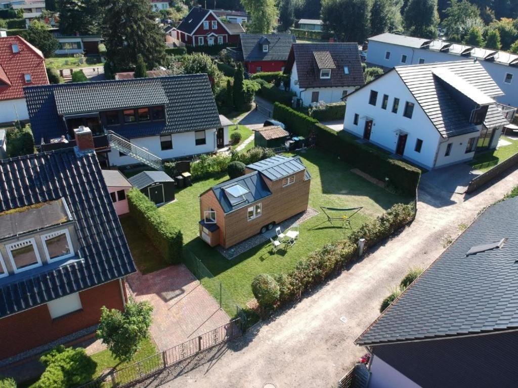 Tiny House Fleesensee Mit Eigenem Garten Und Nur Wenige Meter Vom Seeufer Göhren-Lebbin المظهر الخارجي الصورة